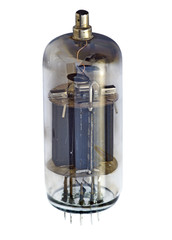 Radio tube the isolated