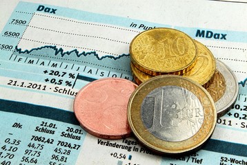 Dax Zeitung Euromünzen