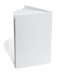 white blank notebook template