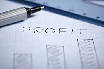 diagram graph for finance business