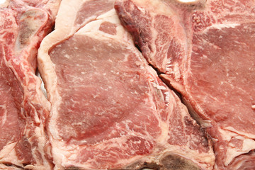 Texture of Beef T-bone