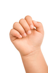 child hand