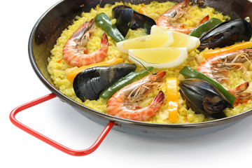 paella , spanish rice dish