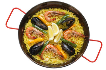 paella , spanish rice dish