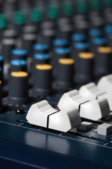 Audio mixing board