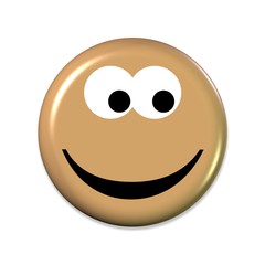 Emoticon  mit guter Laune