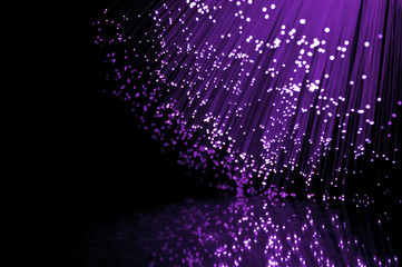 Abstract violet telecommunications.