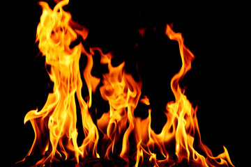 fire flame close up