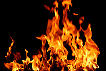 fire flame close up