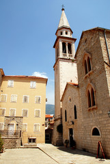 Fototapeta premium Old medieval town Budva (Montenegro)