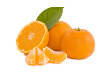 Fresh tangerines