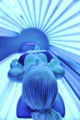 beauty and spa solarium treatment