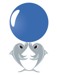 Fototapeta premium dolphins