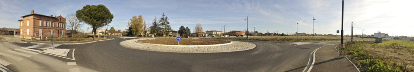 Rond-point panoramique