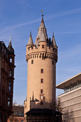 famous Eschenheimer Turm in Frankfurt