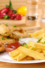 Fish and chips