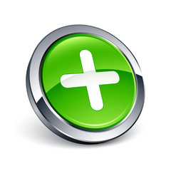 Obraz premium icône bouton internet plus