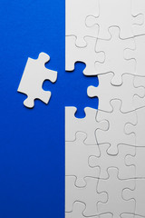 Puzzle Blau