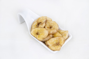 Plátanos en rodajas