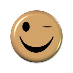 Emoticon  mit guter Laune