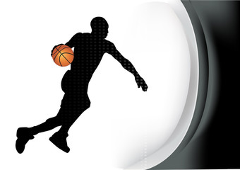 Obraz premium basketball player