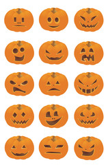 Halloween Pumpkin Smileys