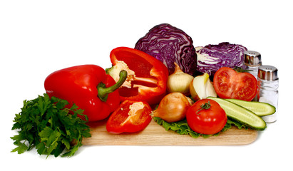 vegetables for salad