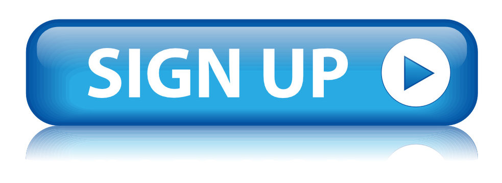 SIGN UP Button (subscribe register new account web button blue)