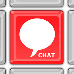 chat keyboard button