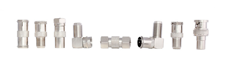Coaxial cable adapters