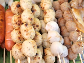 Grill Fish balls