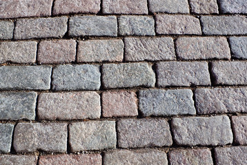 Walkway stone bricks