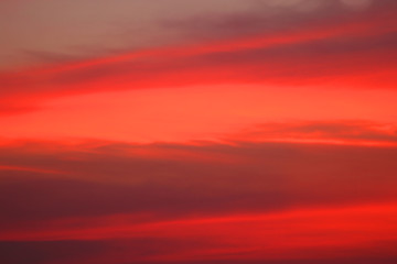 Obraz premium Amazing sunset in Bangkok, Thailand.