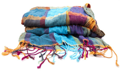 Шарф в клетку