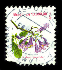 Postage stamp.