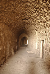 Obraz premium Tunnel in Karak Castle