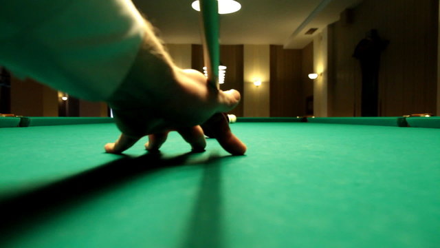 Billiards game split pyramids POOL