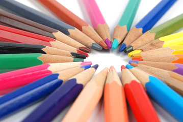 Naklejka premium Color pencil