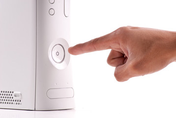 Pusing The Power Button