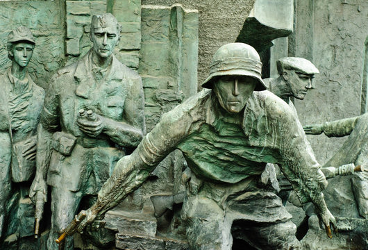 Fototapeta Denkmal des Warschauer Aufstandes 1944