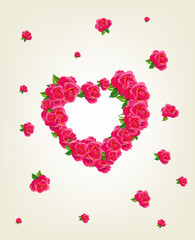 Roses Herat frame