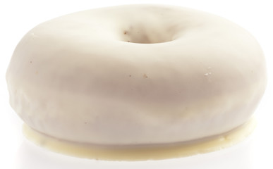 donut on white background