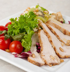 Tasty appetizer of meat