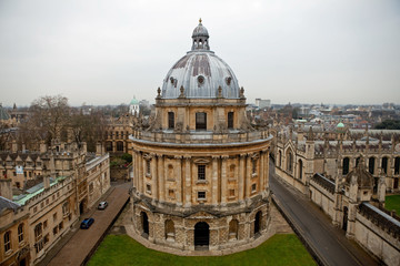 Fototapeta na wymiar Widok na Radcliffe Camera, Oxford