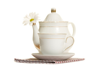 Teapot and teacup