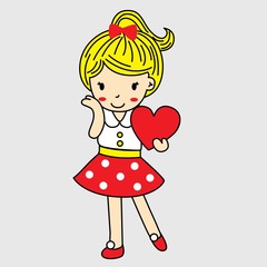 red girl