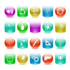 Vector set of interface elements