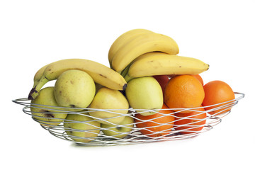 Fruit metal basket
