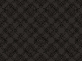 Black and grey seamless wallpaper pattern