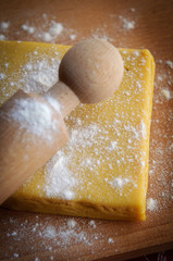Making a cake